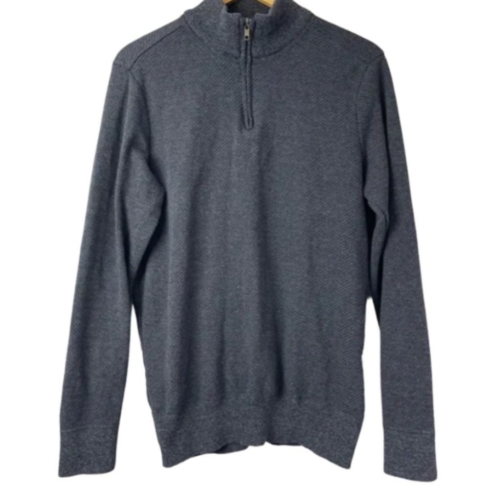 Men’s Robert Graham 1/4 Zip Sweater Size XL